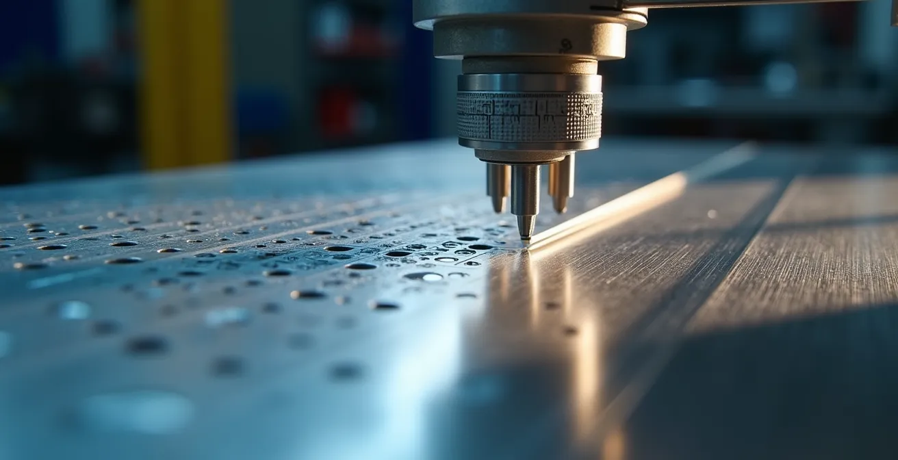 Inspection macro de matériaux aérospatiaux avec équipements de mesure de précision